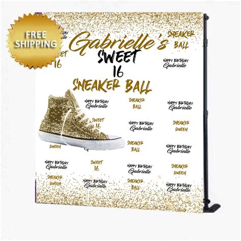 My grandson is going to love these for his <strong>16th</strong> birthday <strong>sneaker ball</strong>. . Sweet 16 sneaker ball ideas